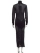 Dion Lee Turtleneck Long Dress
