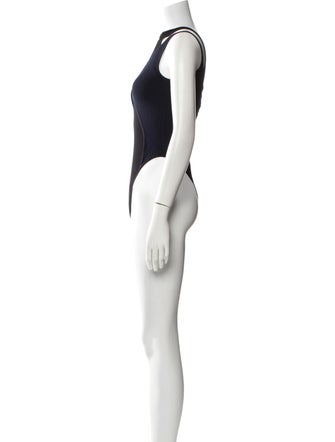 Dion Lee Bateau Neckline Sleeveless Bodysuit