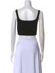 Dion Lee Square Neckline Sleeveless Crop Top