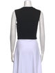 Dion Lee Crew Neck Sleeveless Crop Top