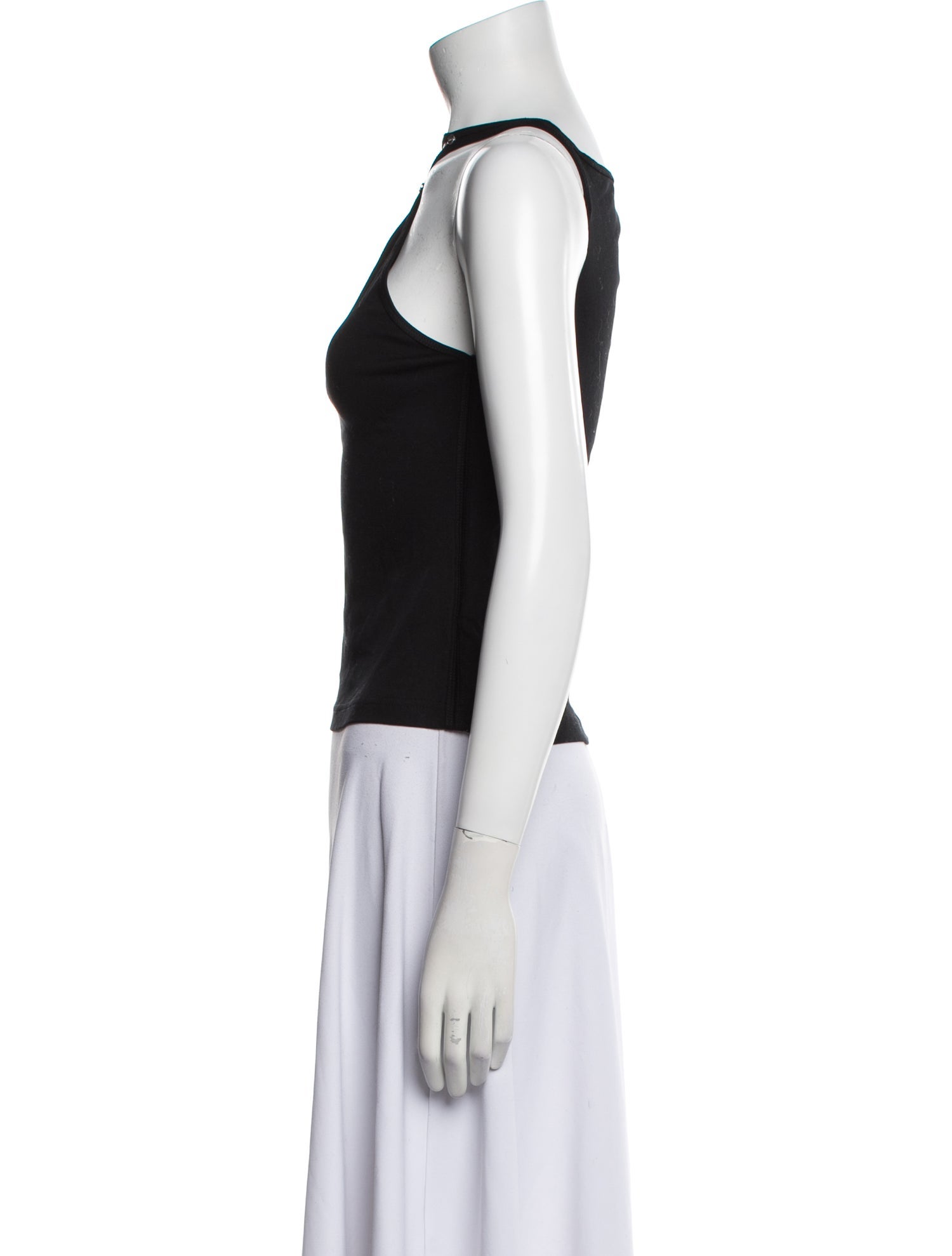 Dion Lee Halterneck Sleeveless Crop Top