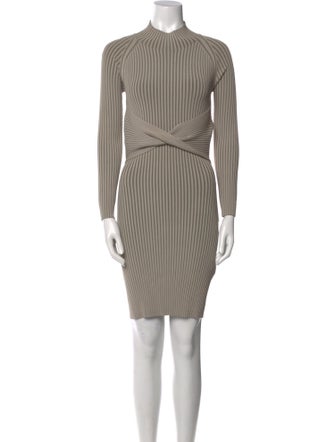 Dion Lee Mock Neck Mini Dress