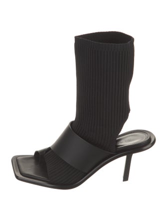 Dion Lee Leather Slingback Pumps