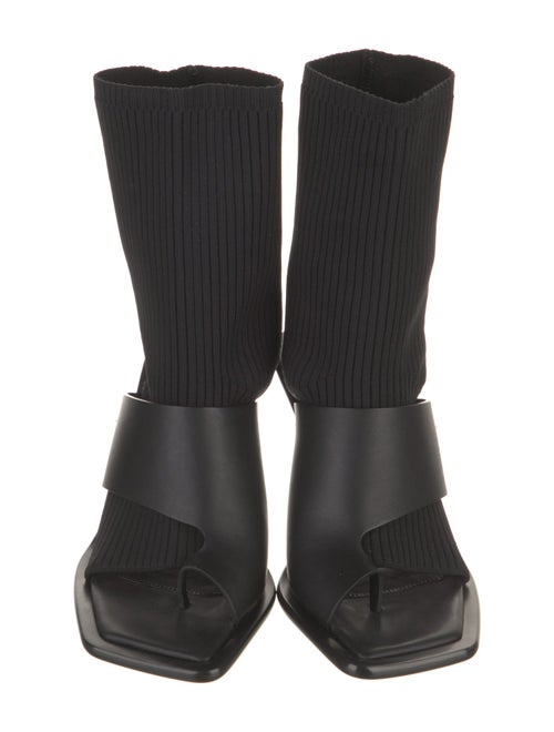 Dion Lee Leather Slingback Pumps