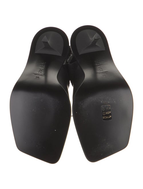 Dion Lee Leather Slingback Pumps