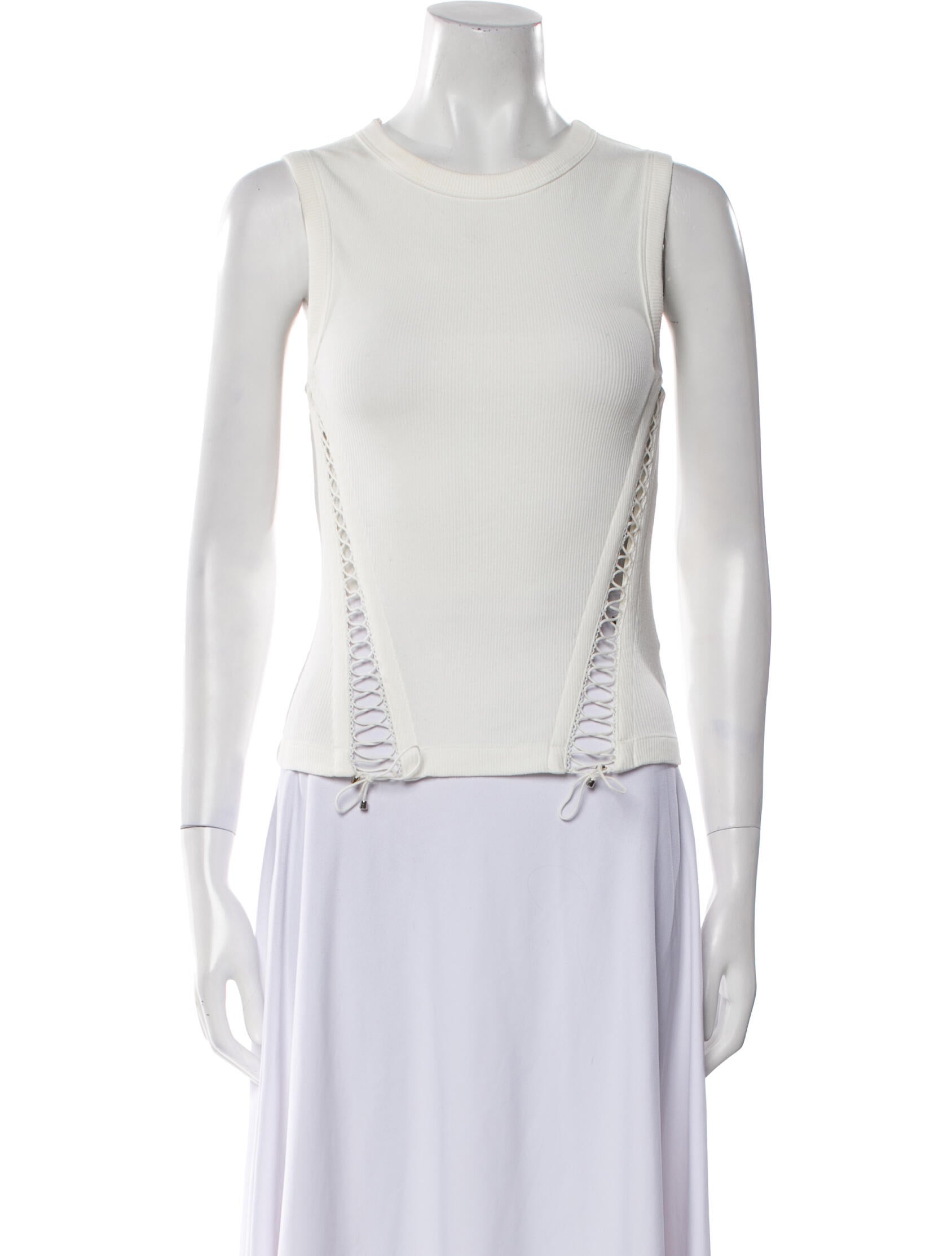 Dion Lee Crew Neck Sleeveless Top