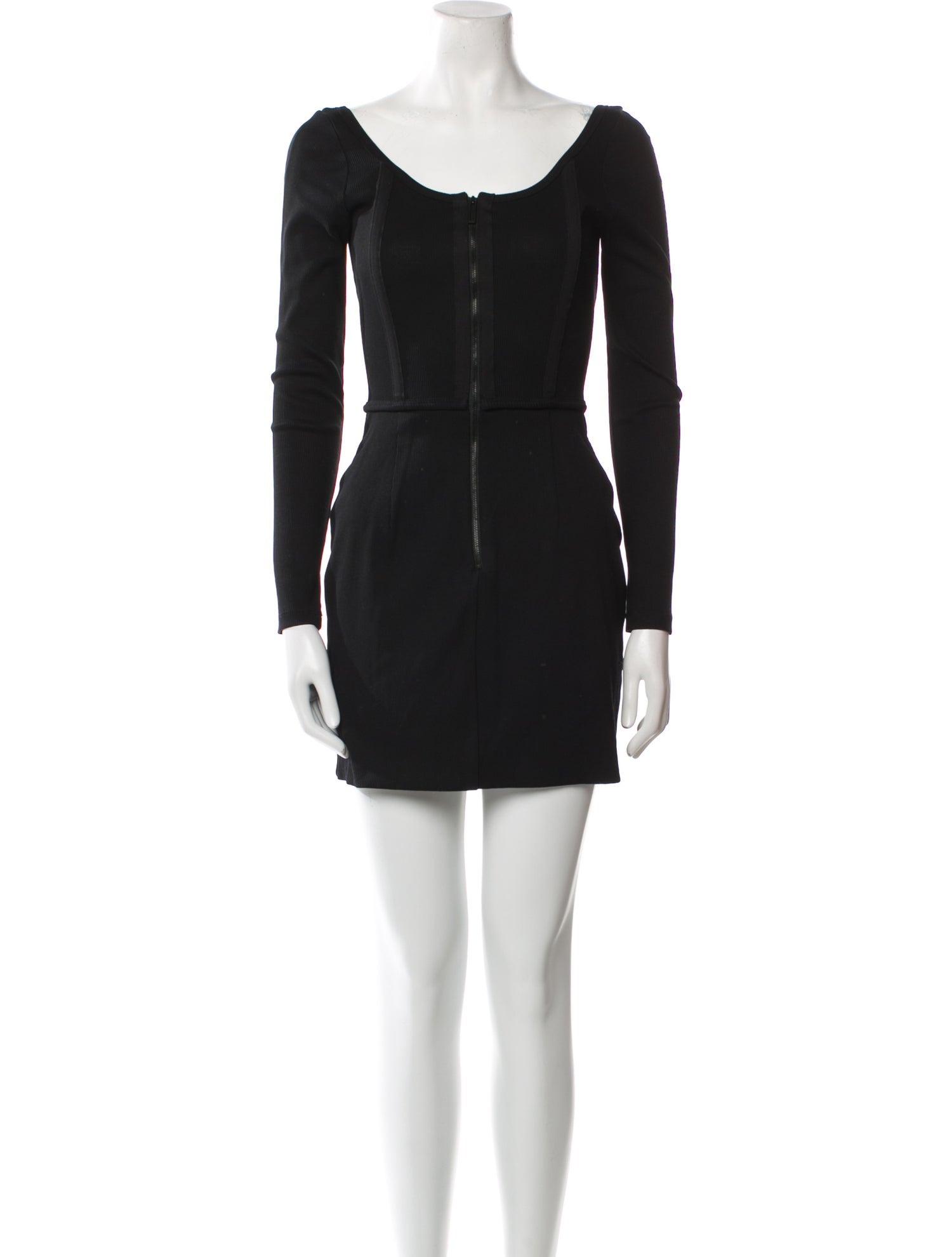 Dion Lee Scoop Neck Mini Dress