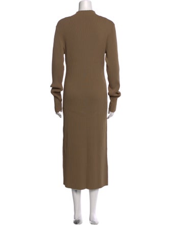 Dion Lee Mock Neck Long Dress