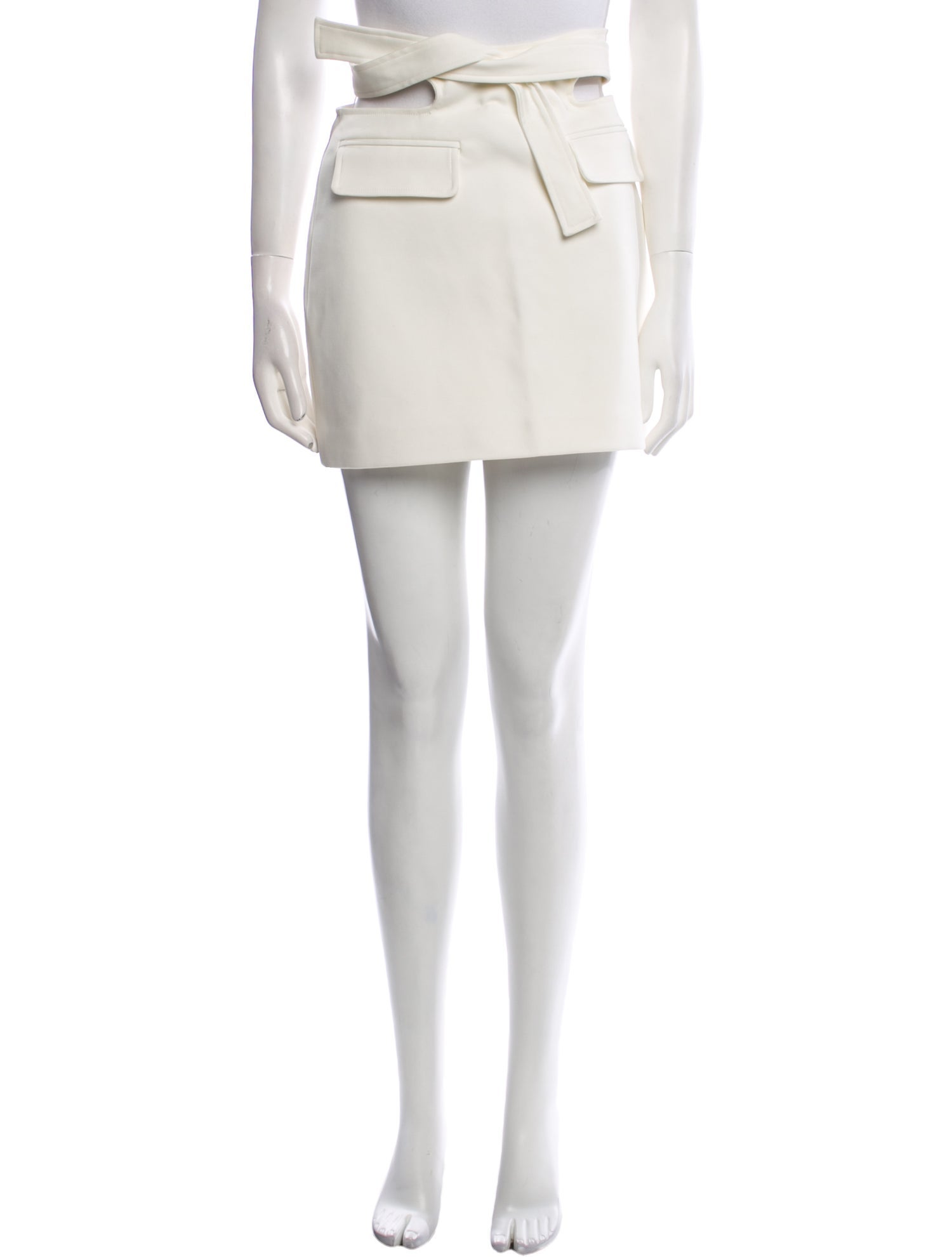 Dion Lee Cutout Accent Mini Skirt