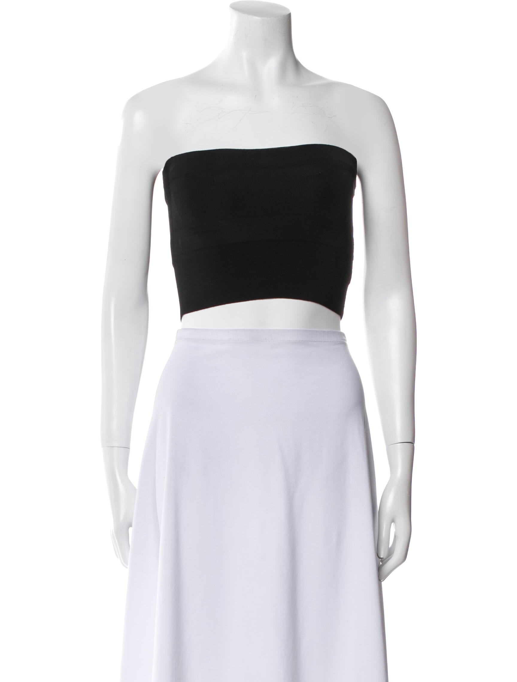 Dion Lee Strapless Crop Top