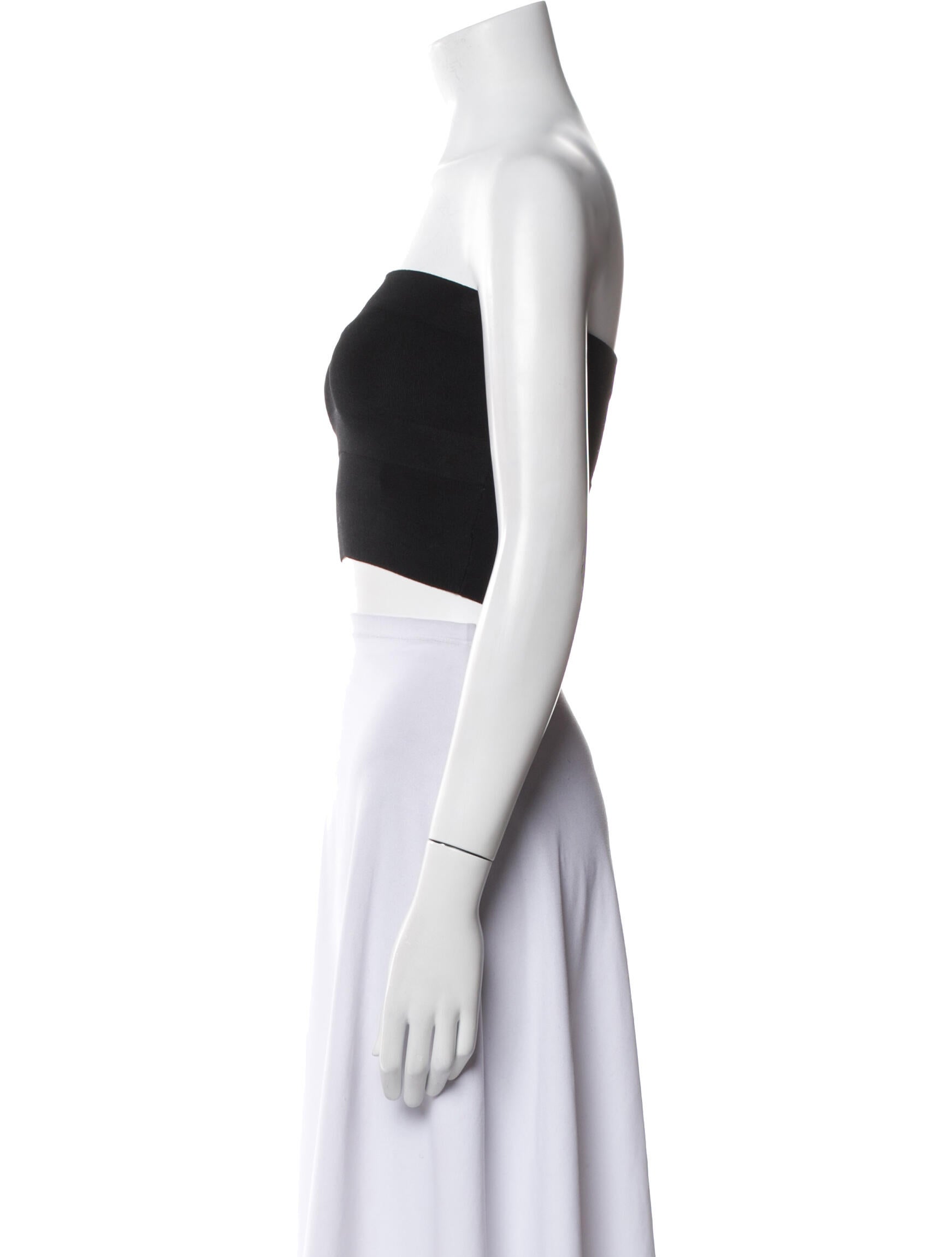 Dion Lee Strapless Crop Top