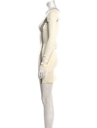 Dion Lee Crew Neck Mini Dress