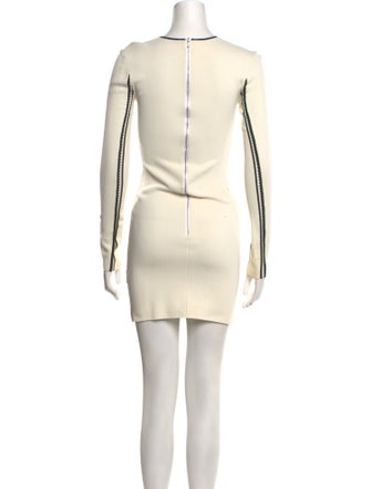 Dion Lee Crew Neck Mini Dress