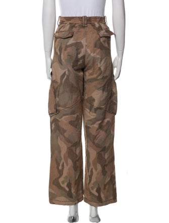 Dion Lee Printed Wide Leg Pants