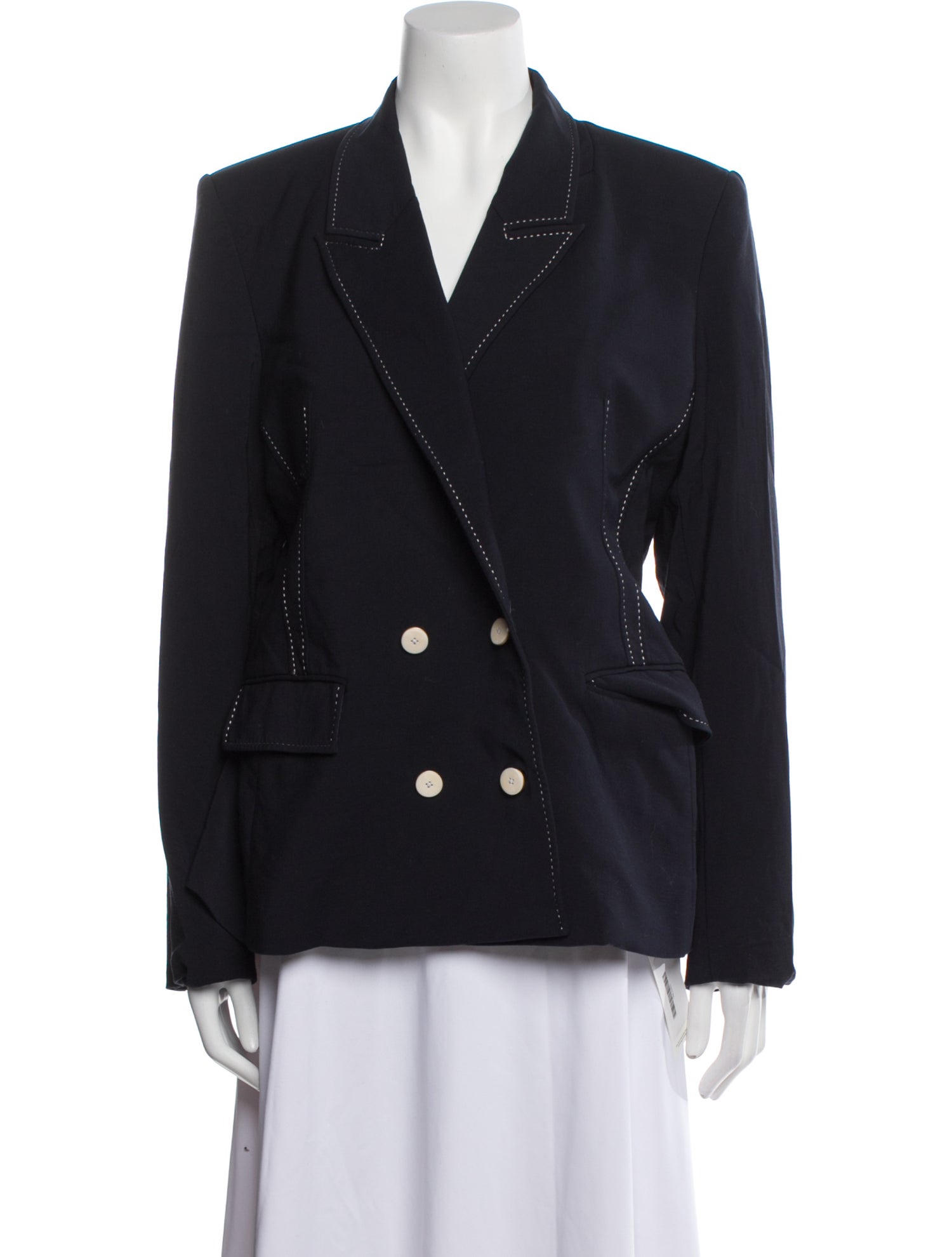 Dion Lee Plaid Print Blazer