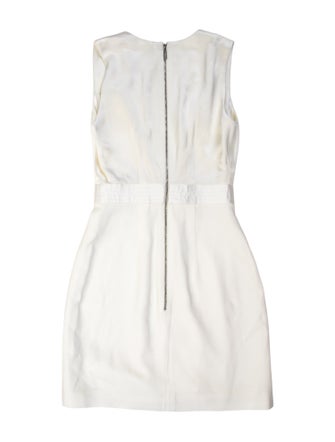 Dion Lee Bateau Neckline Mini Dress