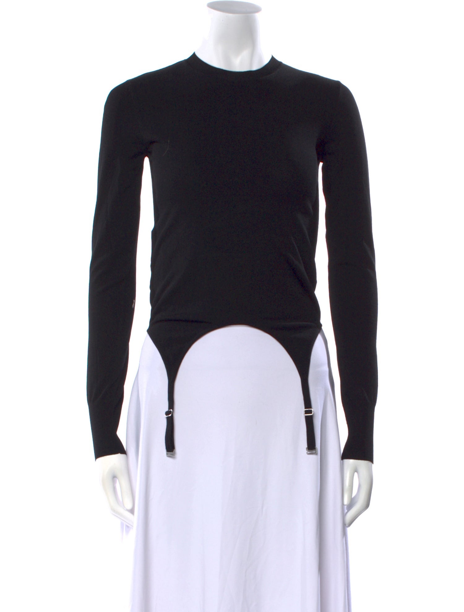 Dion Lee Crew Neck Long Sleeve Bodysuit