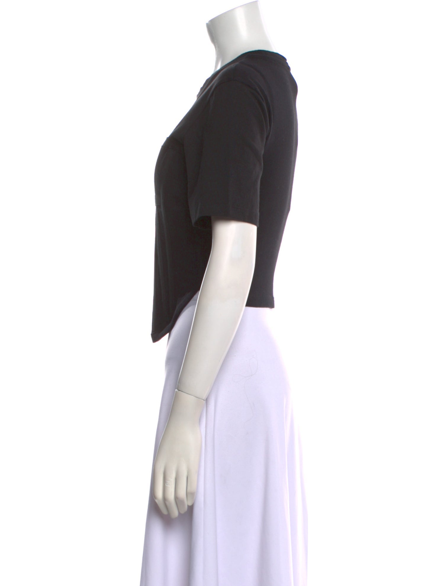 Dion Lee Crew Neck Short Sleeve Crop Top w/ Tags