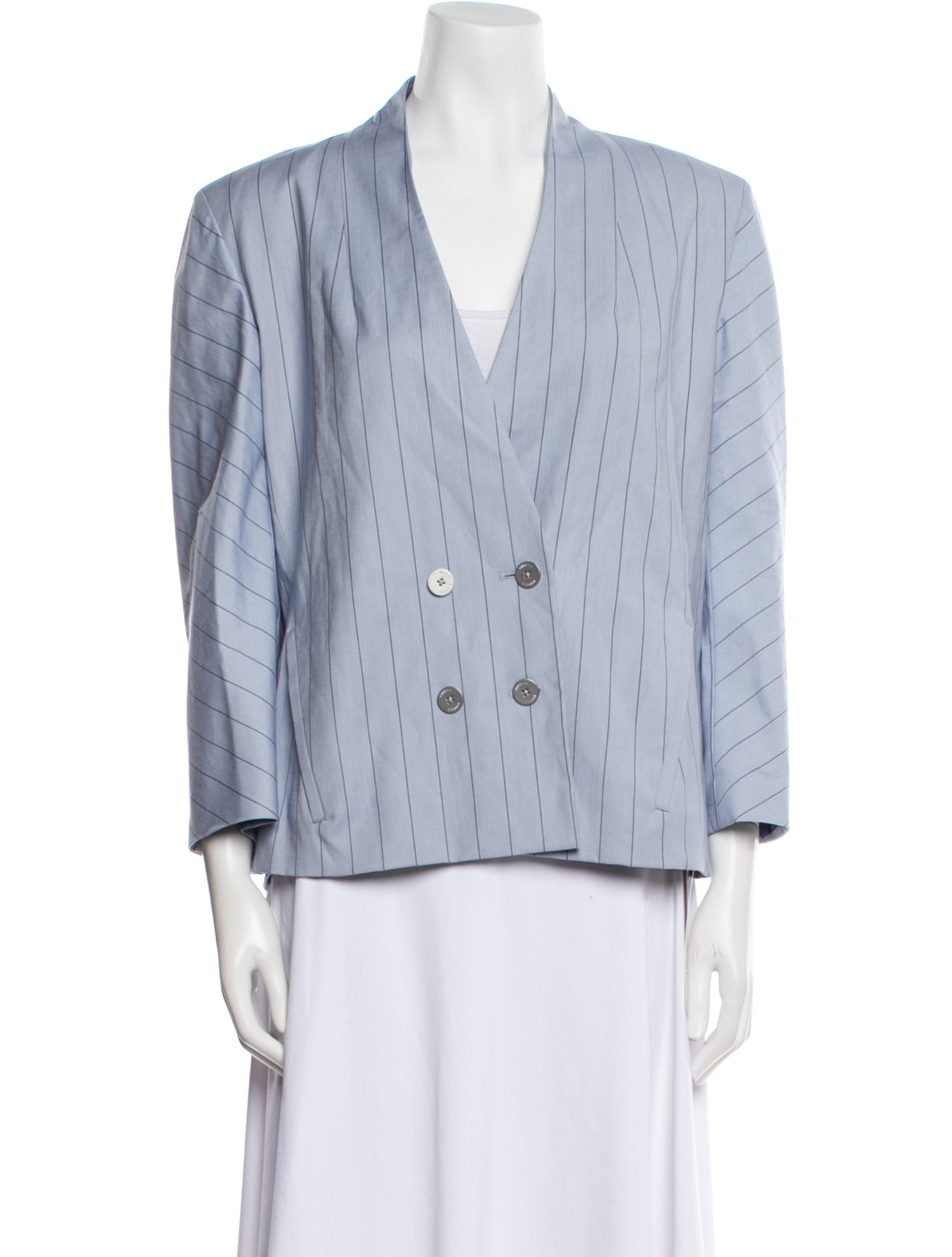 Dion Lee Virgin Wool Striped Jacket
