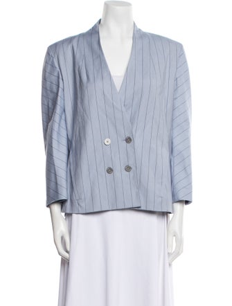 Dion Lee Virgin Wool Striped Jacket
