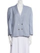 Dion Lee Virgin Wool Striped Jacket