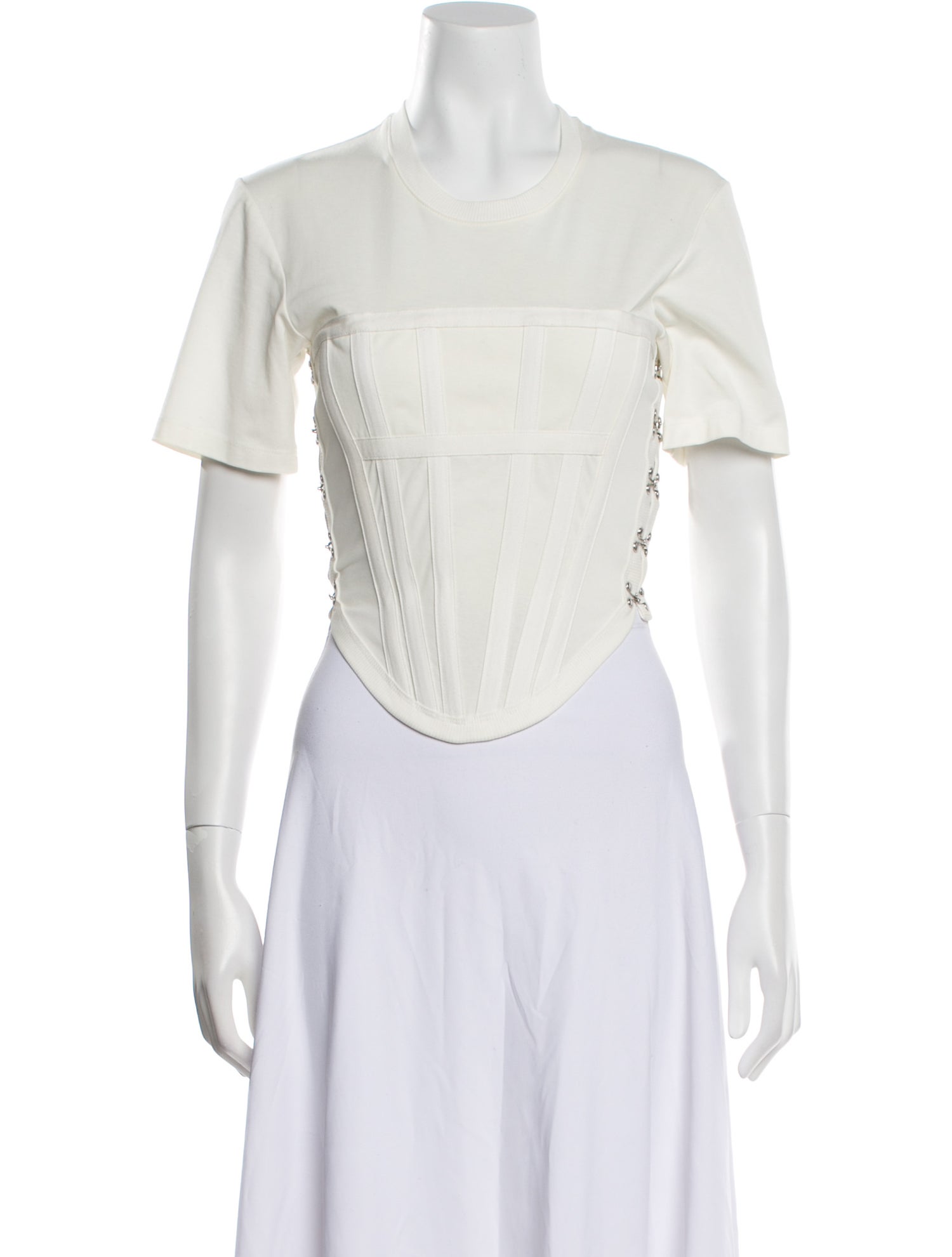 Dion Lee Crew Neck Short Sleeve T-Shirt