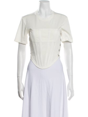 Dion Lee Crew Neck Short Sleeve T-Shirt