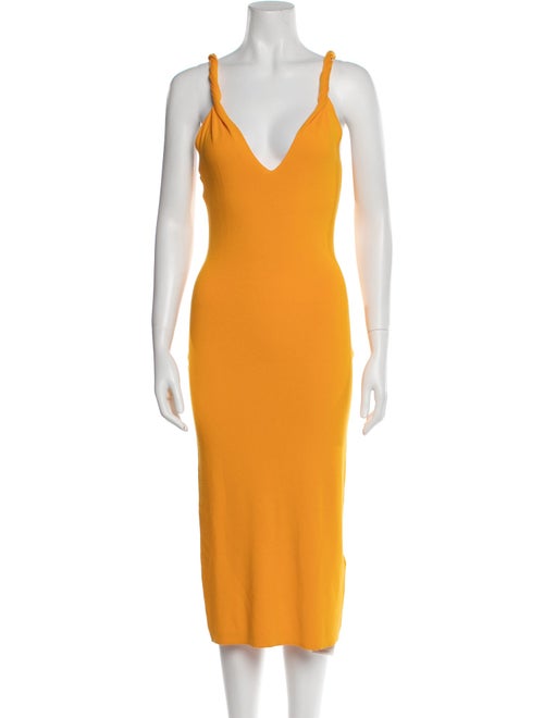 Dion Lee V-Neck Midi Length Dress