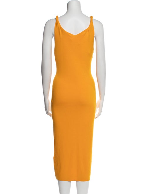 Dion Lee V-Neck Midi Length Dress