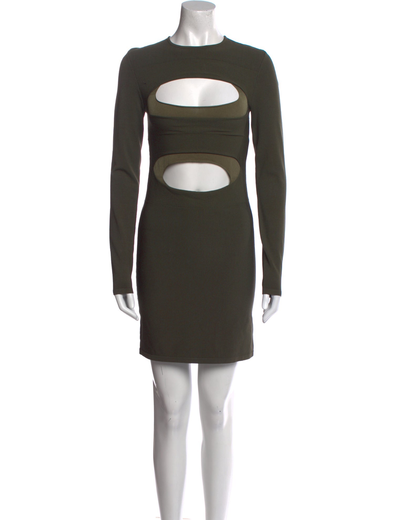 Dion Lee Crew Neck Mini Dress