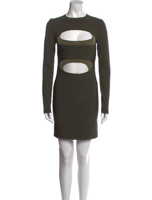 Dion Lee Crew Neck Mini Dress