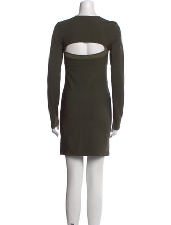 Dion Lee Crew Neck Mini Dress