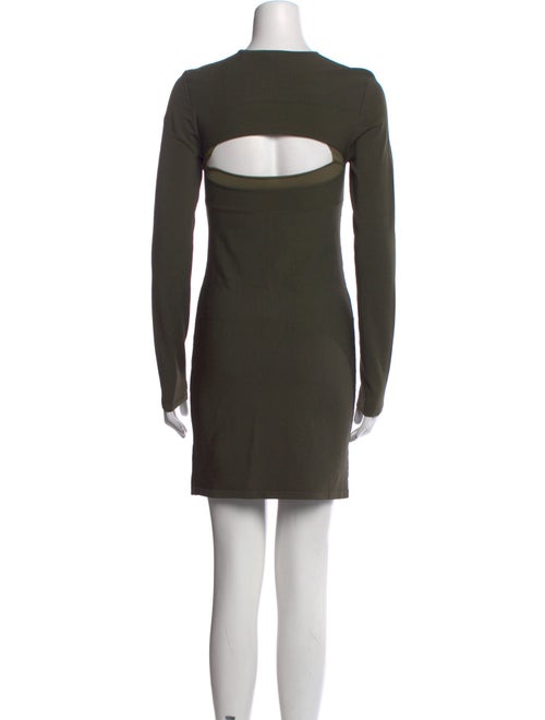 Dion Lee Crew Neck Mini Dress