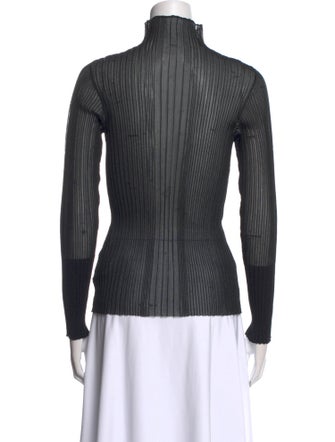 Dion Lee Mock Neck Long Sleeve Top
