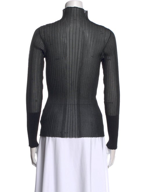 Dion Lee Mock Neck Long Sleeve Top