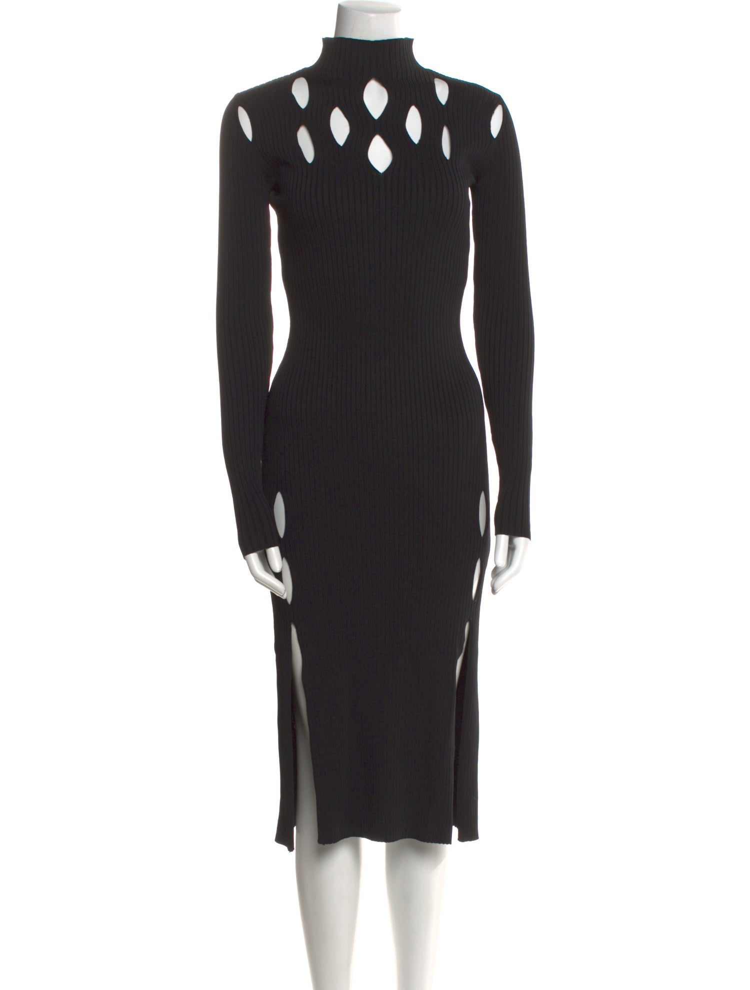 Dion Lee Turtleneck Midi Length Dress