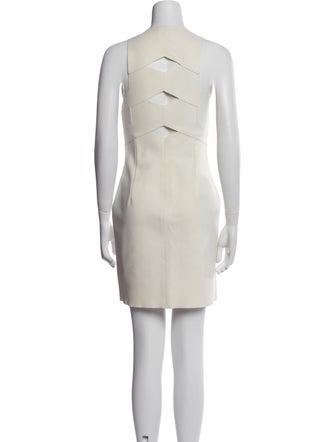 Dion Lee Crew Neck Mini Dress