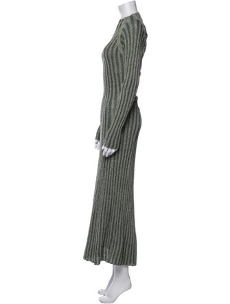 Dion Lee Striped Long Dress