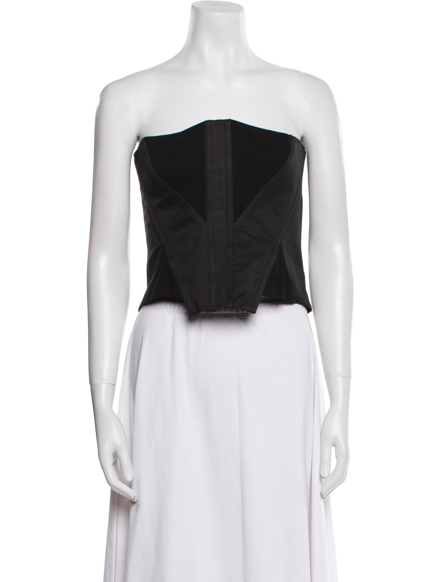 Dion Lee Strapless Crop Top