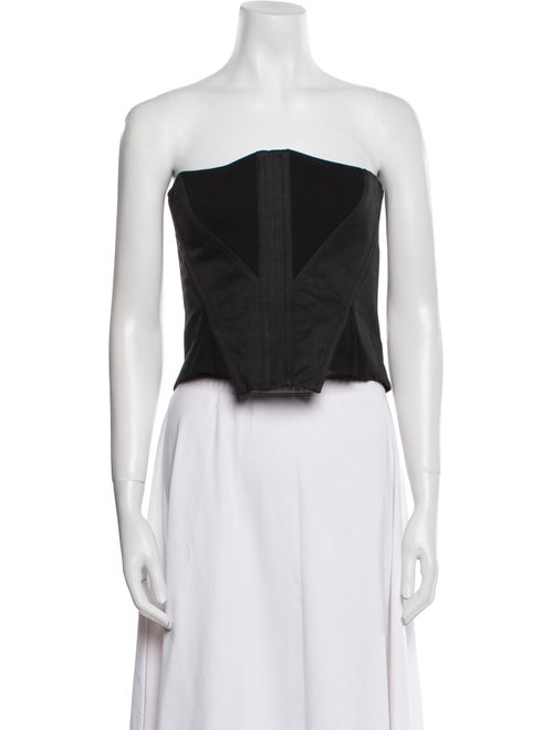 Dion Lee Strapless Crop Top