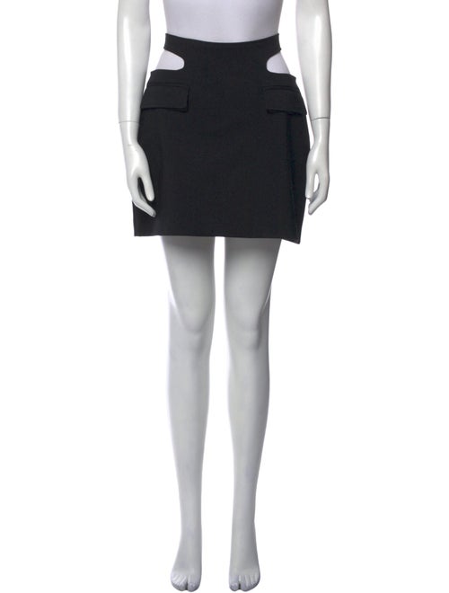 Dion Lee Embroidered Accent Mini Skirt