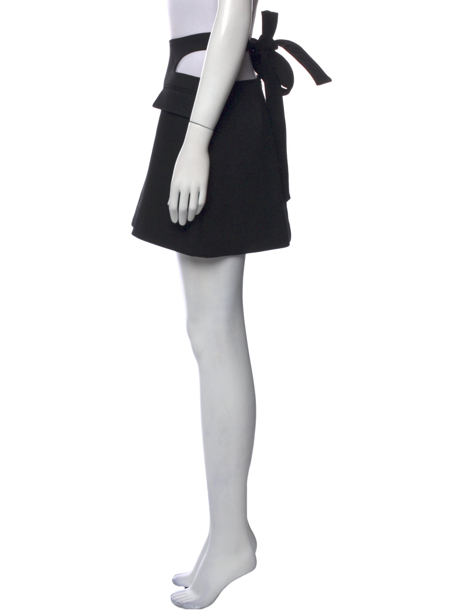 Dion Lee Embroidered Accent Mini Skirt