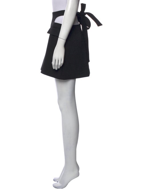 Dion Lee Embroidered Accent Mini Skirt