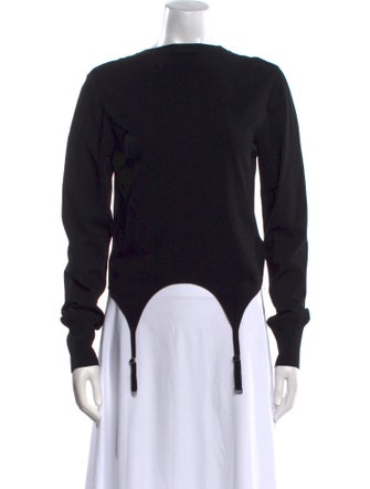 Dion Lee Bateau Neckline Long Sleeve Bodysuit