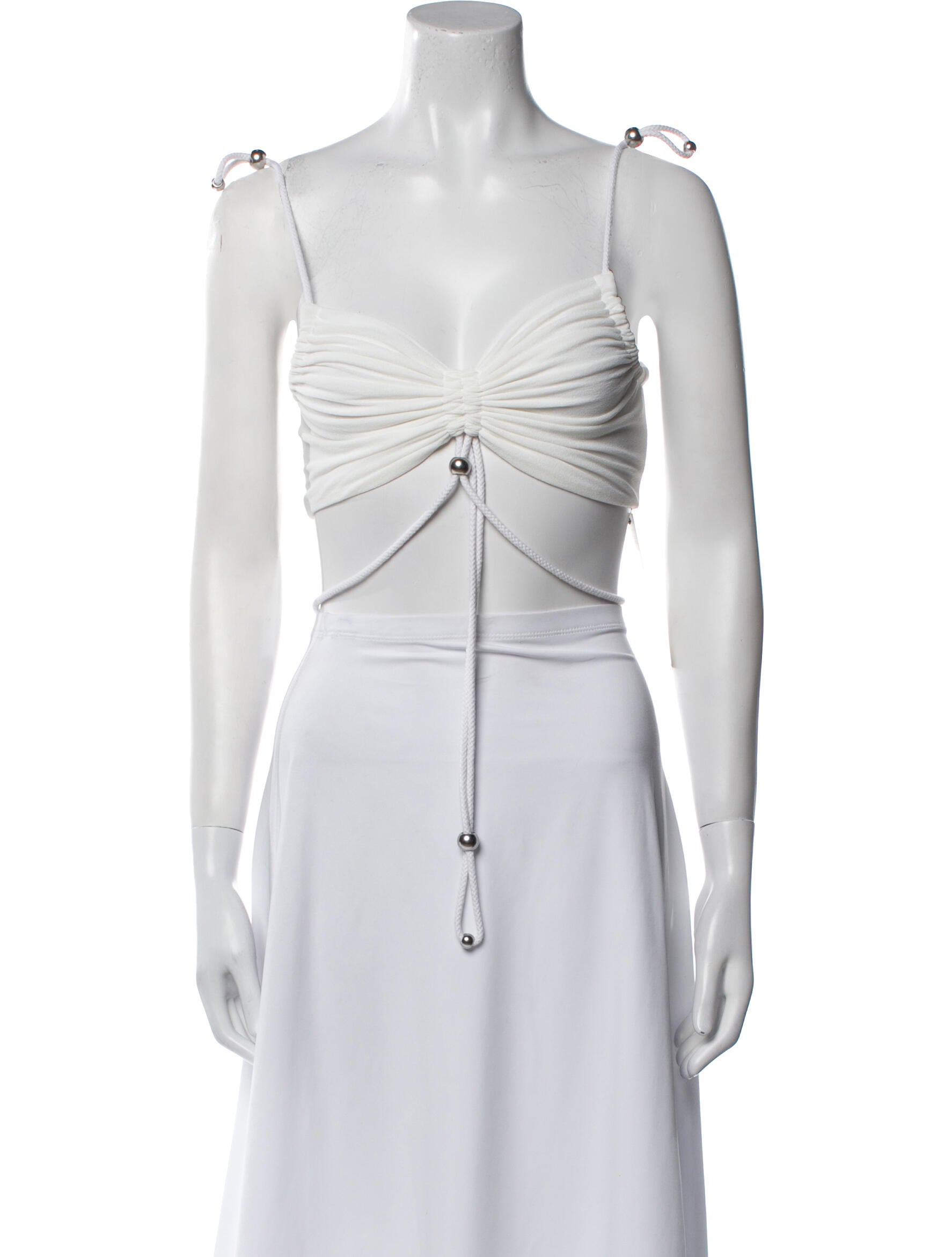 Dion Lee Strapless Crop Top