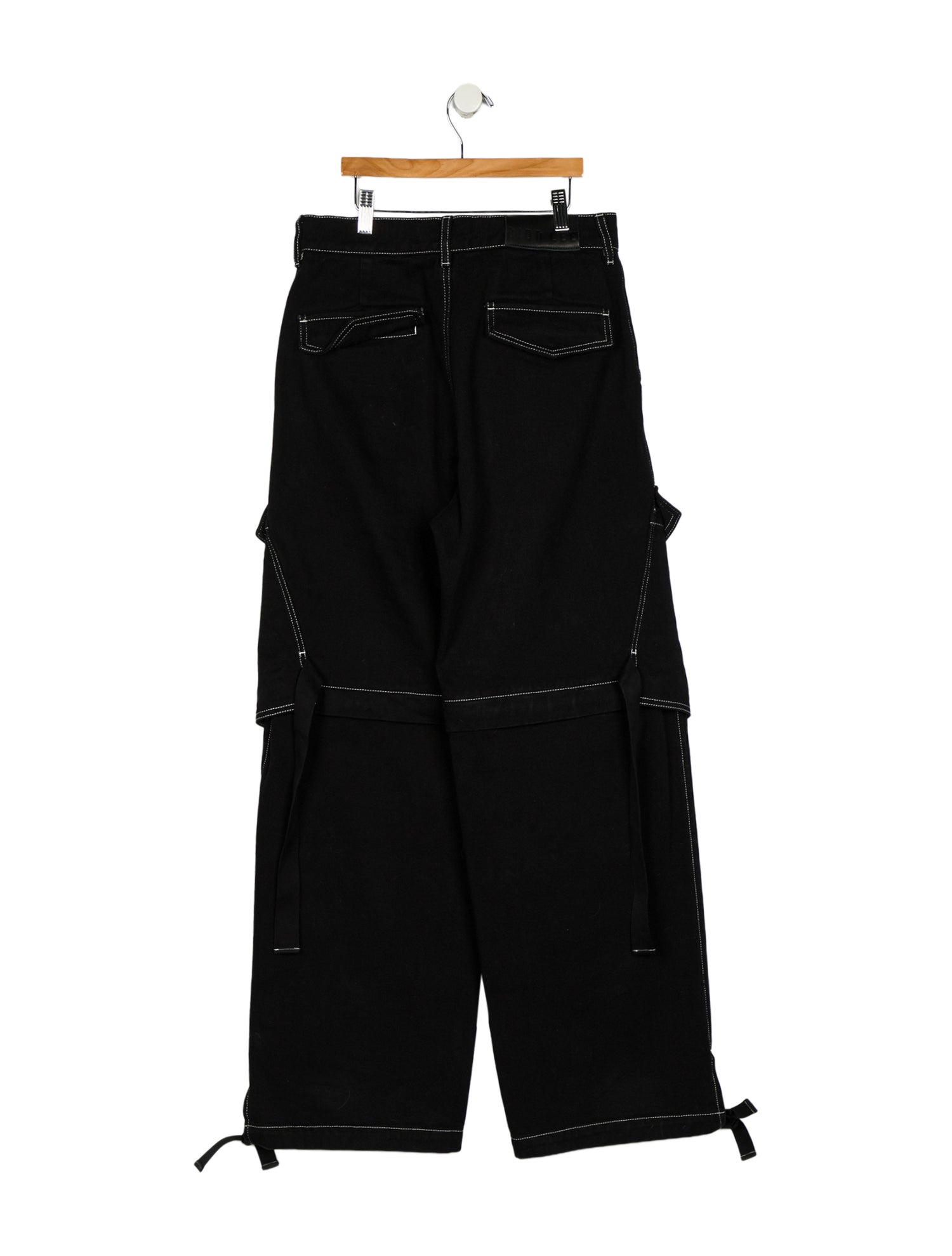 Dion Lee High-Rise Wide Leg Jeans