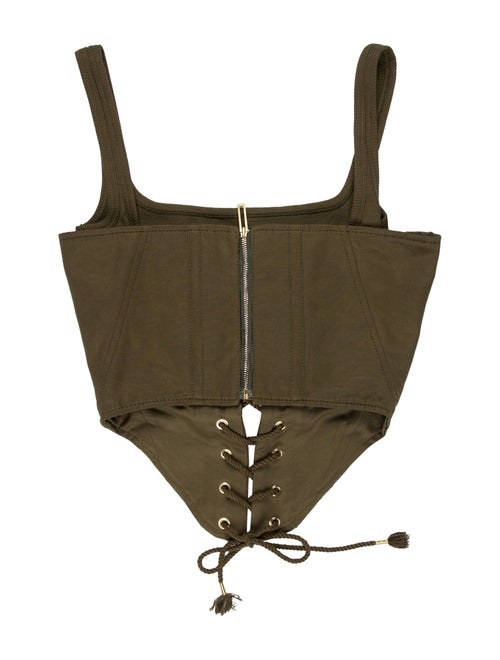 Dion Lee Square Neckline Sleeveless Top