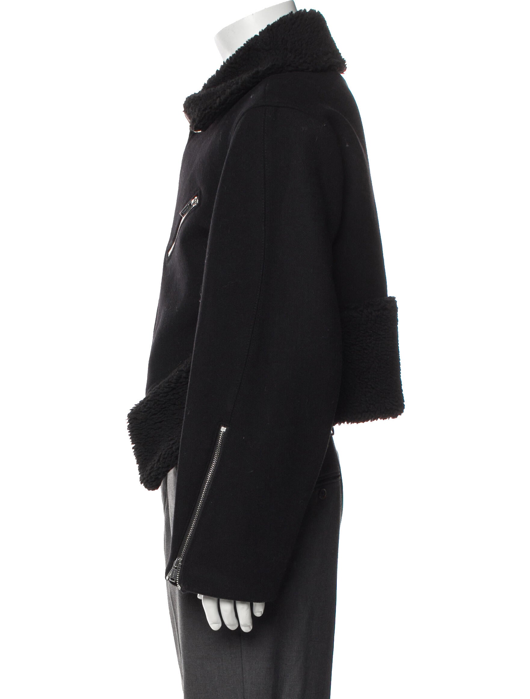 Dion Lee Wool Moto Jacket