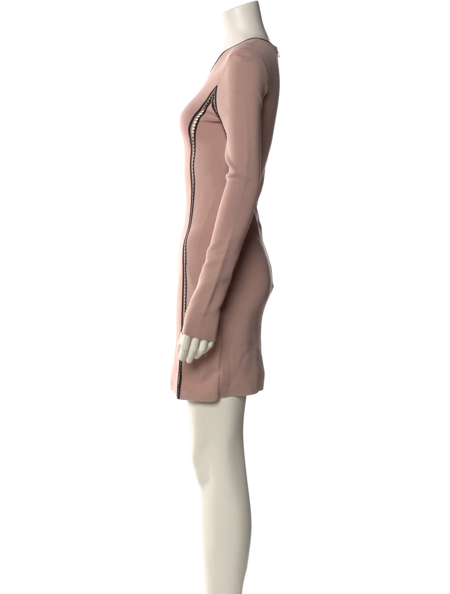 Dion Lee Crew Neck Mini Dress