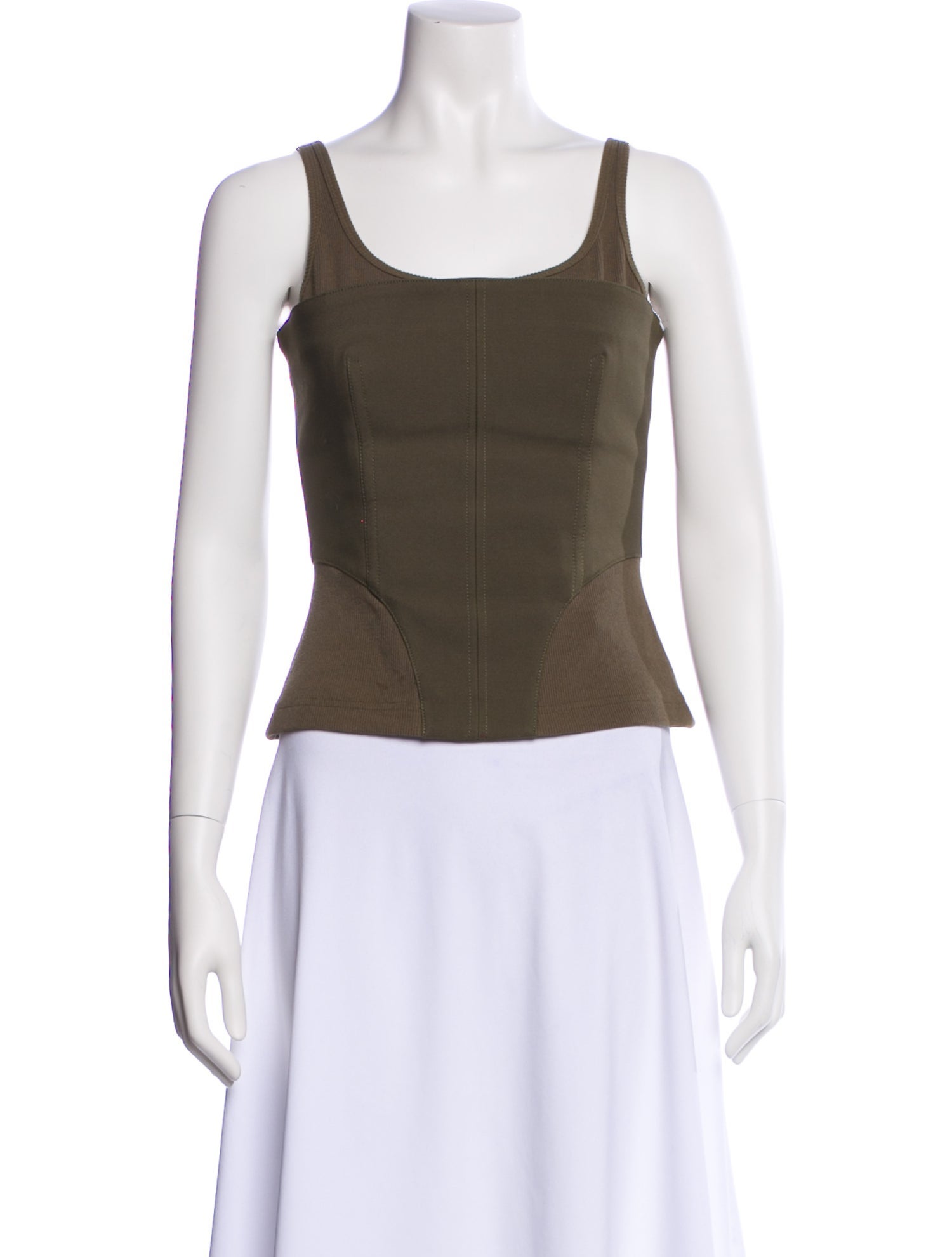 Dion Lee Scoop Neck Sleeveless Top